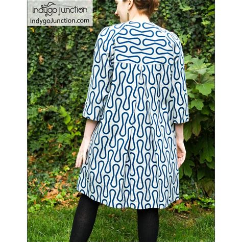 Sophia Swing Coat Sewing Pattern By Indygo Junction IndygoJunction