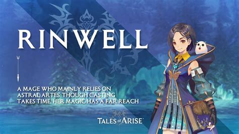 Tales Of Arise Rinwell Character Introduction Youtube