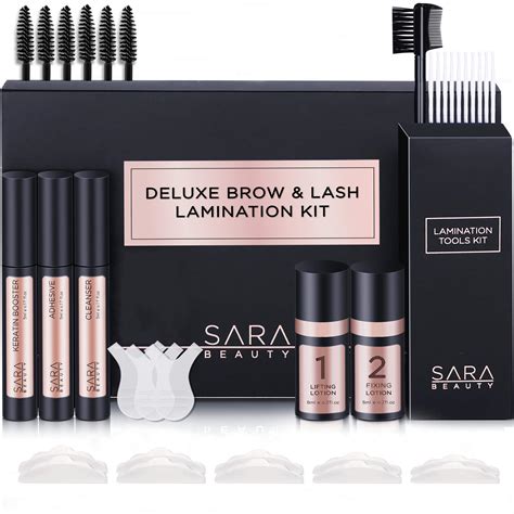 Buy Sara Beauty Brow Lamination Kit And Lash Lift Kit Keratin Diy