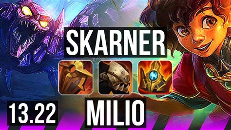 SKARNER Samira Vs MILIO Aphelios SUP 900 Games KR Master