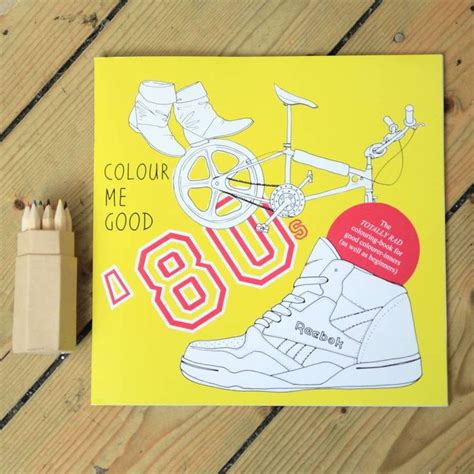 80s Colouring Book By Colour Me Good 1980s Coloring Coloring Books