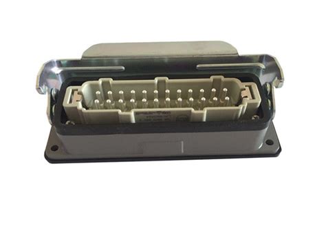 China Hot Runner Connector 24 Pin Box 1 Lever Housing HE 024 M H24B HB 1L Industrial Heavy Duty