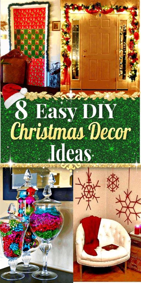 8 Easy Diy Christmas Decor Ideas