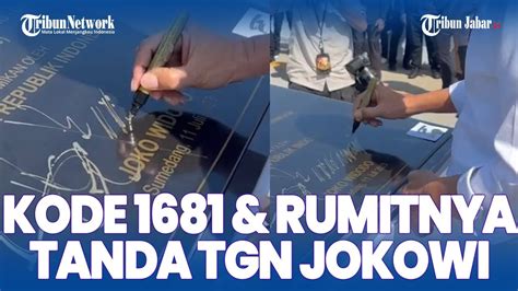 Ada Kode Rumitnya Tanda Tangan Jokowi Butuh Detik Terungkap