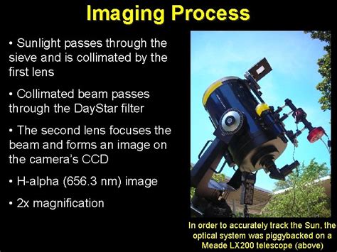 Photon Sieves For High Resolution Imaging Laura Dunlap