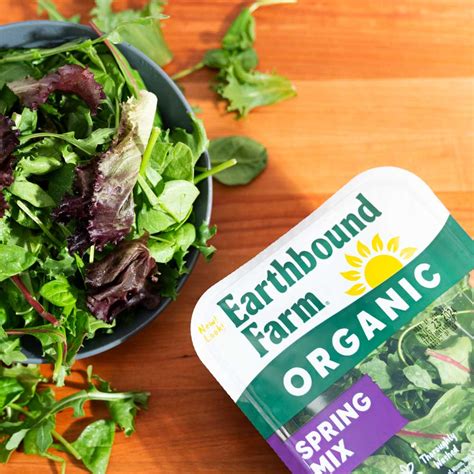 Earthbound Farm Organic Spring Mix Oz Alpenrose Home Delivery