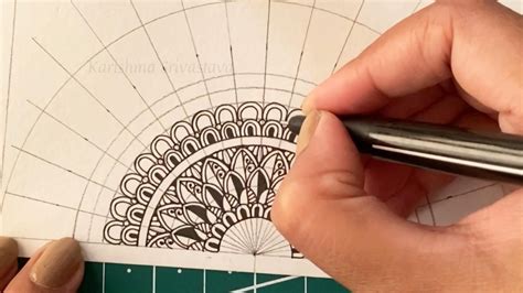 How To Draw Mandala Beginners Tutorial Mandalatutorial Mandala