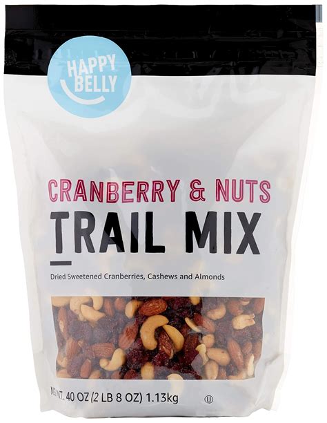 Amazon Brand Happy Belly Cranberry And Nuts Trail Mix 25