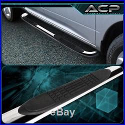 2002-2006 Chevy Avalanche 1500 4 Door 3Inch Chrome Running Board Step Bar