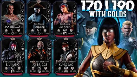 Boss Match And With Gold Cards Walkthrough Earthrealm Tower