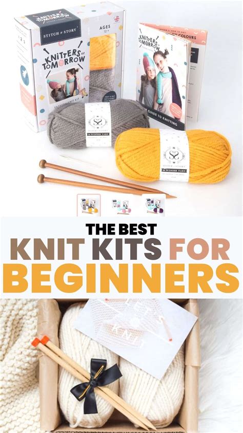 The Best Learning How To Knit Kits For Beginners Easycrochet