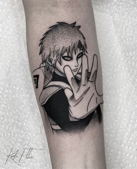 Gaara Tattoo Tatuagens De Anime Tatuagem Do Naruto Inspira O Para