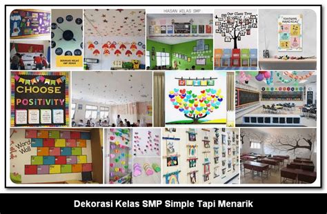 √ 28 Dekorasi Kelas Smp Simple Tapi Menarik Wajib Coba Onpos