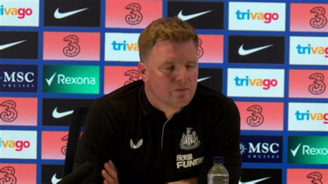 Howe Delighted With Newcastle Season After Chelsea Draw Video Dailymotion