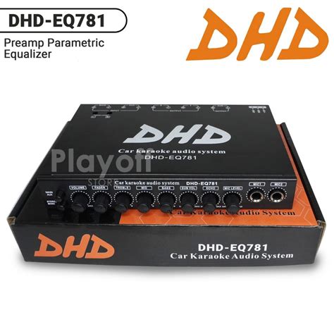 Jual Parametric Equalizer Preamp Karaoke Mobil Dhd EQ 781 Shopee