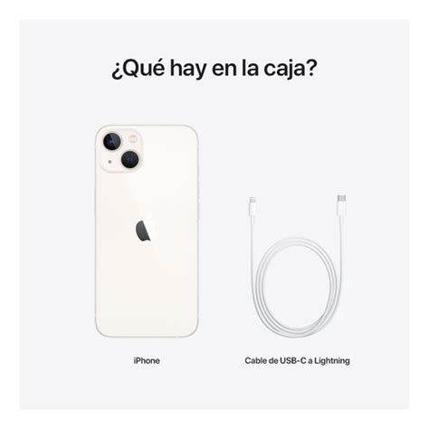 Apple iPhone 13 128 GB Blanco estelar Envío gratis