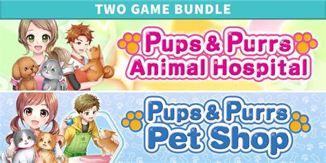 Pups And Purrs Animal Hospital And Pups And Purrs Pet Shop Bundle