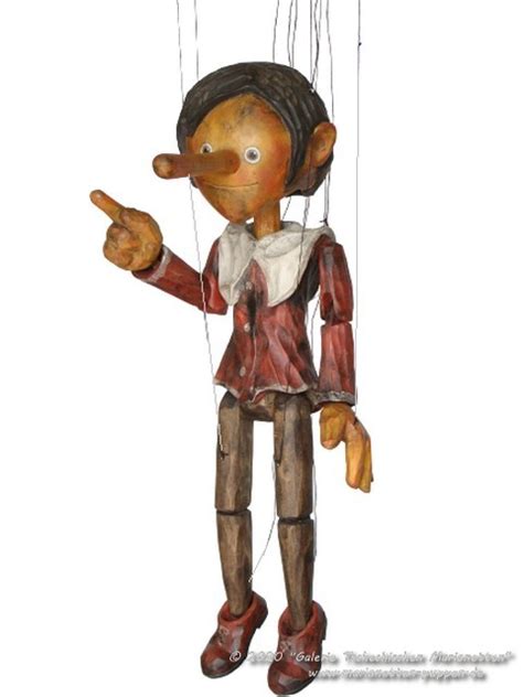 Buy Wooden Marionette Pinocchio Ru069 Gallery Czech Puppets