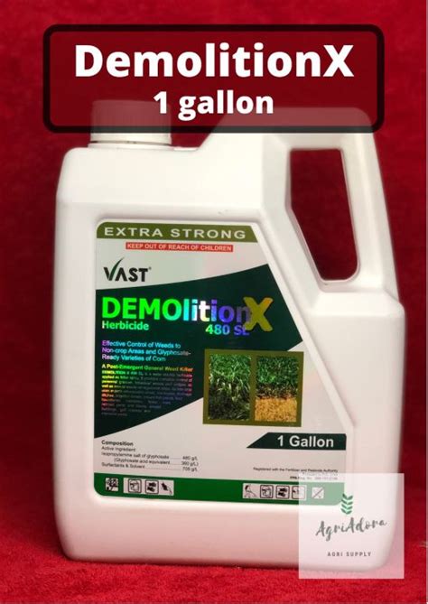 Demolition X Sl Herbicide Gallon Vast Lazada Ph