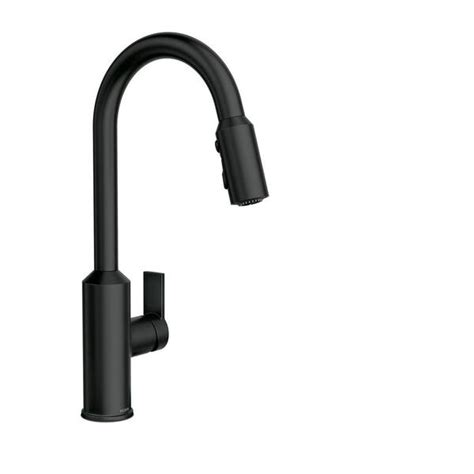 MOEN Meena Single Handle Pull Down Sprayer Kitchen Faucet With Power