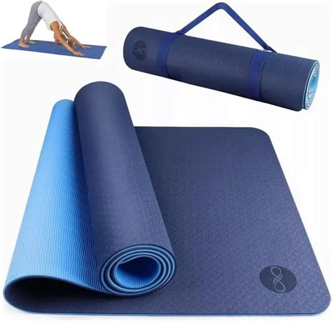 Tapete de Yoga Antideslizante y Cómodos Yoga Mat para Ejercicio de