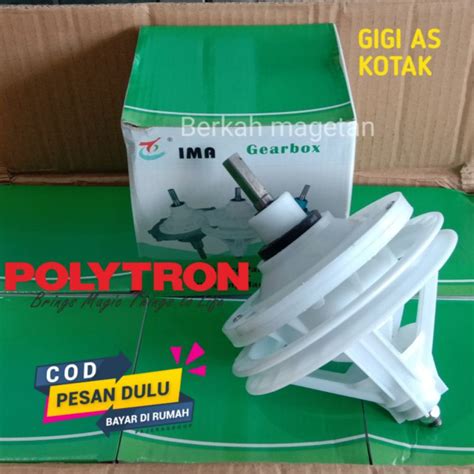 Jual Gearbox Mesin Cuci Tabung Polytron As Kotak Produk Ima Original