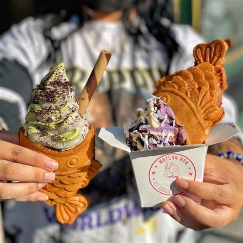 Matcha Man Ice Cream Taiyaki Intentionalist