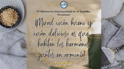 El Mifam Presenta Mirad Cu N Bueno Y Cu N Delicioso Es Que Habiten