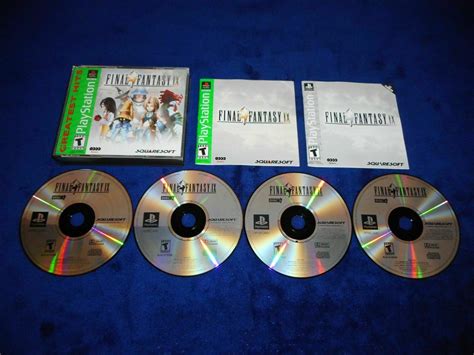 Final Fantasy IX 9 Complete Playstation 1 PS1 CIB Game FF9 FFIX Values ...