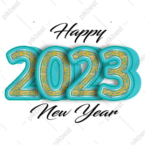 Happy New Year 2023 Png Images Eps Free Download Pikbest