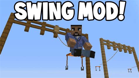 Minecraft Xbox360ps3 Swing Set Mod Showcase Youtube