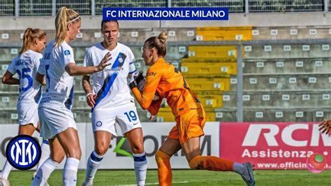 Inter Women Simonetti E Cambiaghi Decidono La Sfida Con Il Napoli