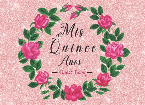 Buy Mis Quince Anos Quinceanera Guest Book Birthday Registry Book