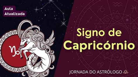 A Astr Loga O Signo De Capric Rnio