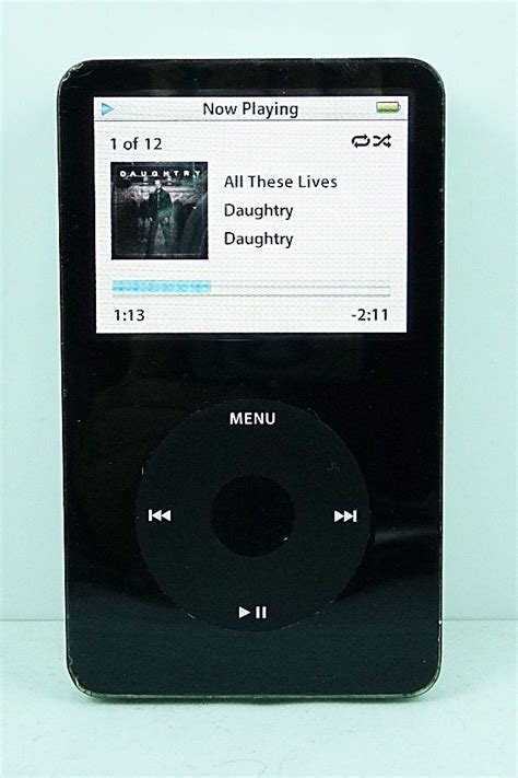 Apple Ipod Classic 5th Generation Black 60gb Ma147ll Ipod Classic