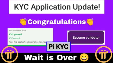 I Passed My Pi Kyc How To Become Pi Kyc Validator How To Pass Pi Kyc