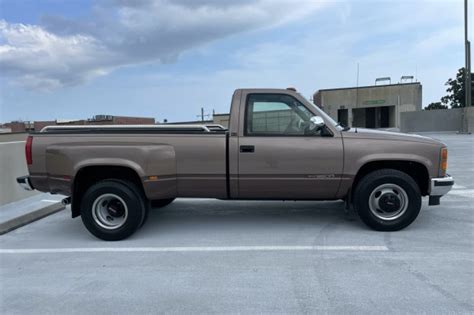 No Reserve 49k Mile 1994 Gmc Sierra C3500 Sle Dually 74l For Sale On Bat Auctions Sold For