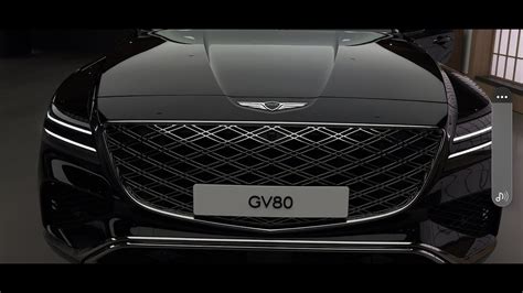 Refreshed GENESIS GV80 Vik Black 6 Seater Edition P1