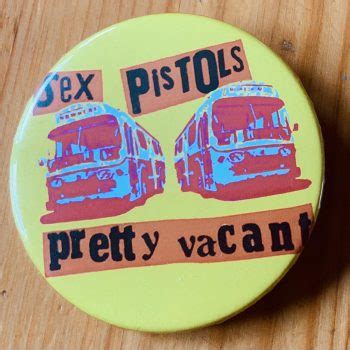 Sex Pistols Fuck Forever 52mm Binlid Badge Crash The Pose