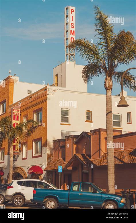 Pismo Beach California Usa March Historic Pismo Beach Hotel