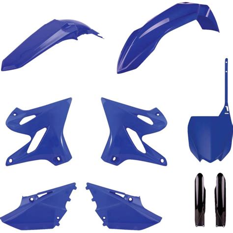 Kit Plastiques Polisport Bleu Oem Yamaha Yz Pas Cher Emp