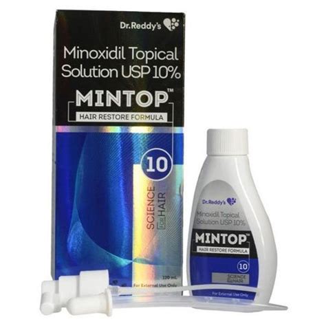 Dr Reddys Mintop Minoxidil Topical Solution For Used For Hair