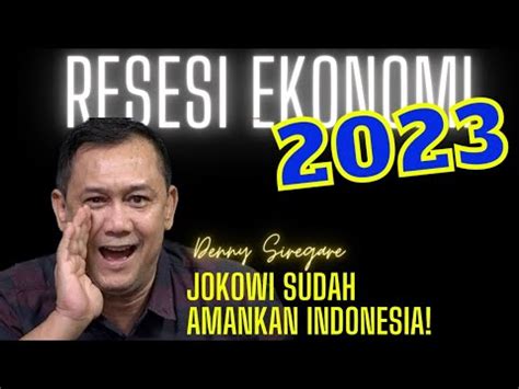 Denny Siregar Jokowi Sudah Amankan Indonesia Untuk Hadapi Tahun