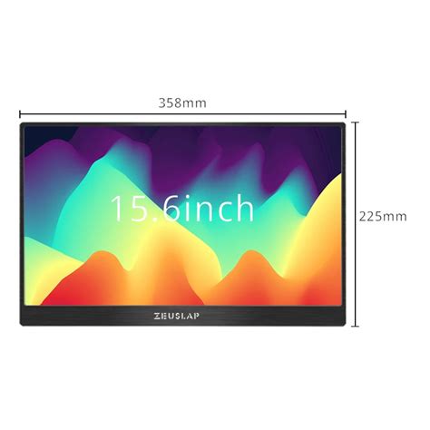 Новинка 15,6 дюймовый портативный монитор type-C USB-C HD ips 1920x1080 ...
