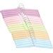 Home Master Pk Coat Hangers Satin Covers Padded Thick Coloured