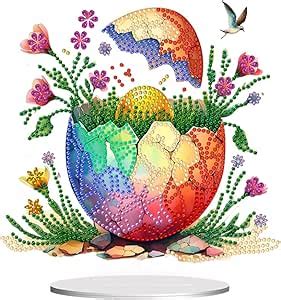 Starnearby DIY Diamond Painting Ostern Deko Ostern Malerei Ostereier