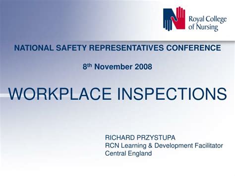 Ppt Workplace Inspections Powerpoint Presentation Free Download Id