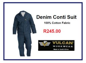 Denim Conti Suits Taurus Workwear