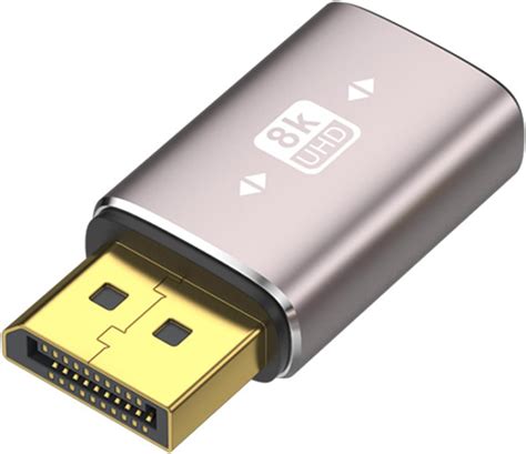 Wegiwuca 8k60hz Right Angled Displayport 14 Adapter 8k Displayport 90