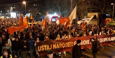 Pro Serbët Mbajnë Protesta Në Mal Të Zi Kërkojnë Zgjedhje Të Reja